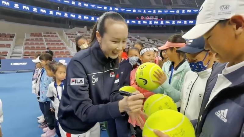 China beschuldigt ‘bepaalde personen’ van hypen in zaak van tennisster Peng