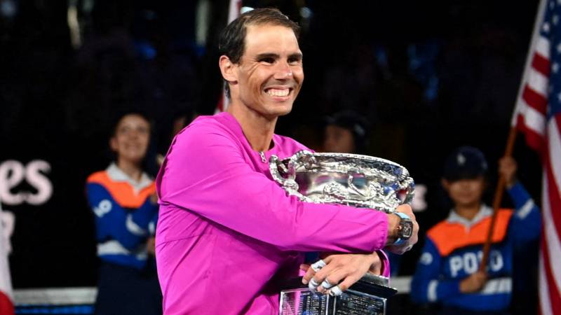 In ‘geweldige prestatie’ van Nadal zit ook geluk van een kampioen