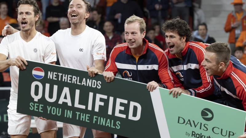 Tennissers naar ‘bijzondere’ Davis Cup Finals, Haase pakt Haarhuis record af