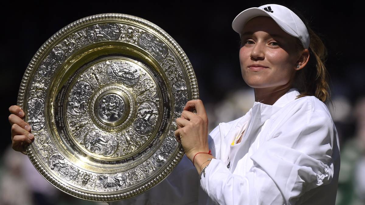 Rybakina verslaat Jabeur in Wimbledon-finale en pakt eerste grandslamtitel