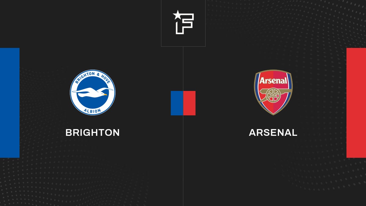 Live Brighton – Arsenal  la 18e journée de Premier League 2022/2023 31/12