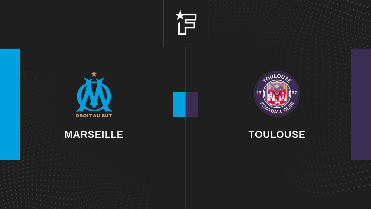 Live Marseille – Toulouse  la 16e journée de Ligue 1 Uber Eats 2022/2023 29/12