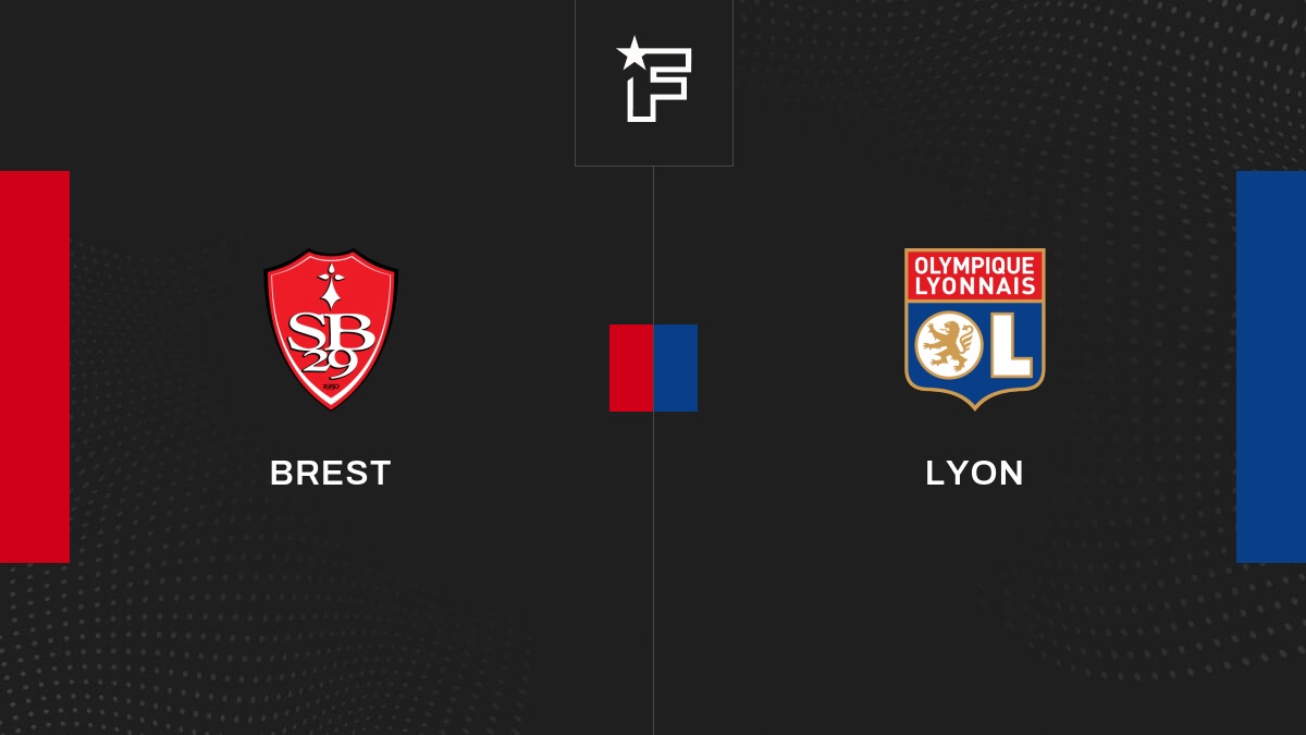 Live Brest – Lyon  la 16e journée de Ligue 1 Uber Eats 2022/2023 28/12