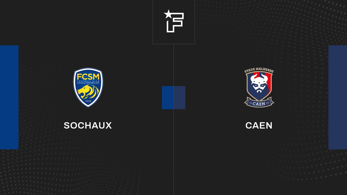 Live Sochaux – Caen  la 19e journée de Ligue 2 BKT 2022/2023 20/01