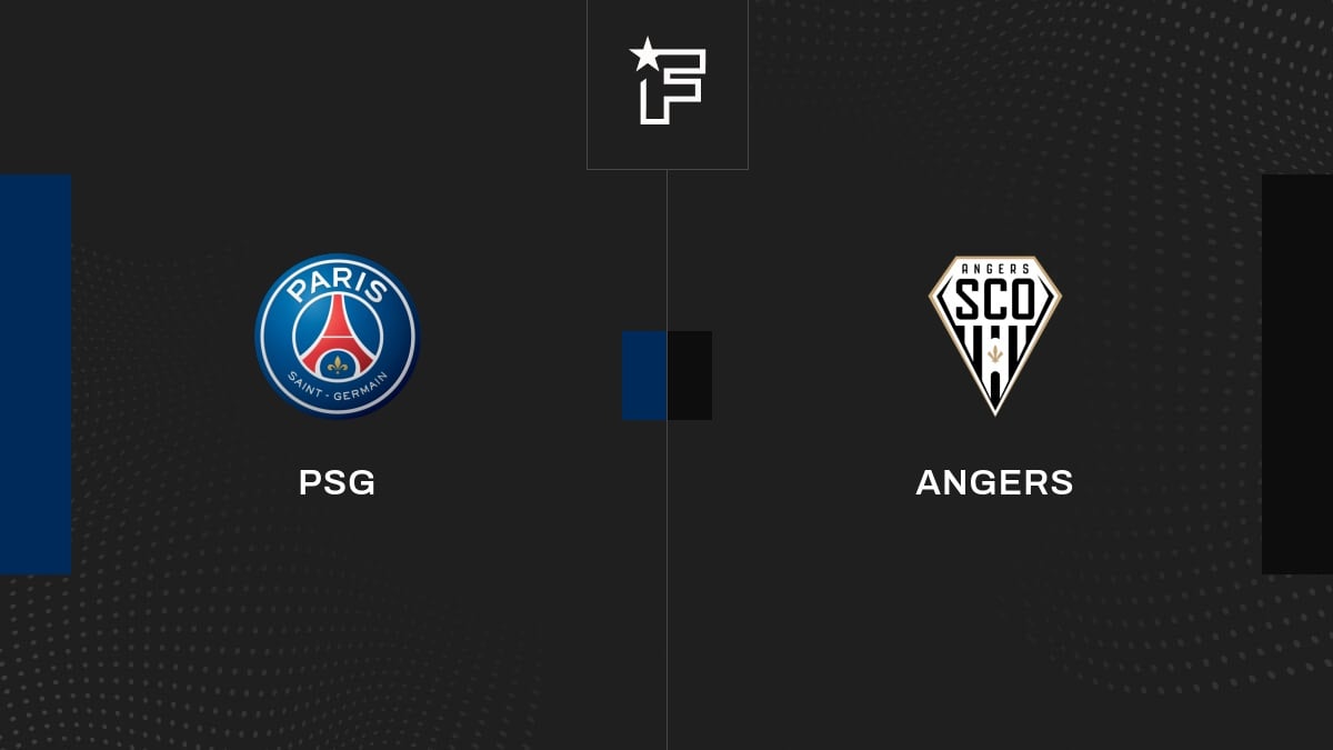 Live PSG – Angers  la 18e journée de Ligue 1 Uber Eats 2022/2023 11/01