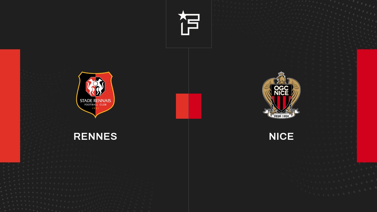 Live Rennes – Nice  la 17e journée de Ligue 1 Uber Eats 2022/2023 02/01