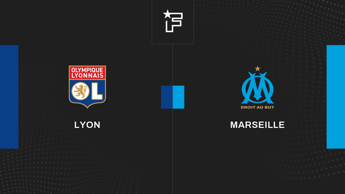 Live Lyon – Marseille  la 32e journée de Ligue 1 Uber Eats 2022/2023 23/04