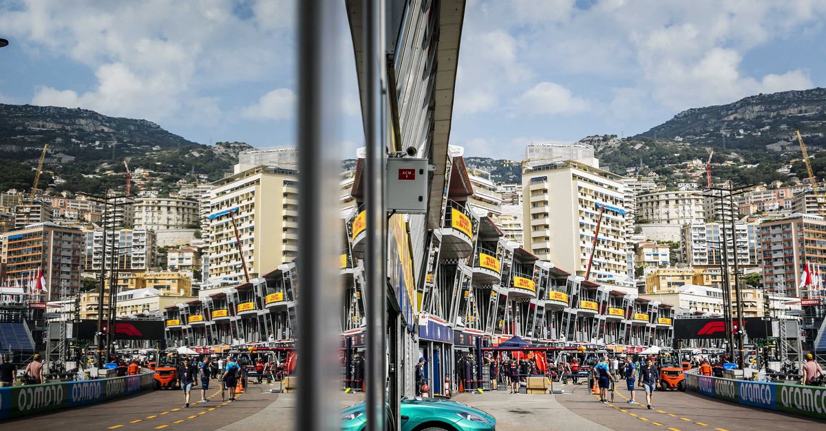 In Monaco kijken ze de grand prix vanaf balkons en jachten
