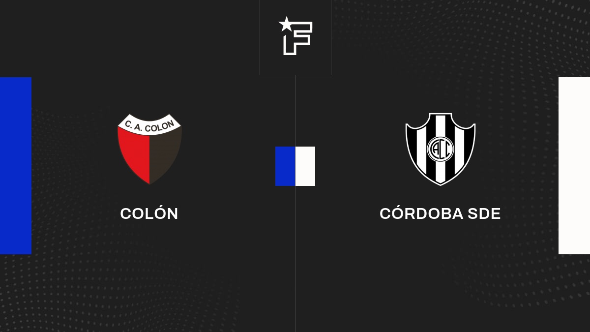Live Colón – Córdoba SdE  la 18e journée de Primera División (Argentine) 2023 29/05