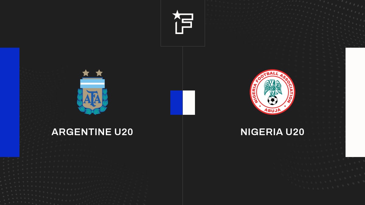 Live Argentine U20 – Nigeria U20  8èmes de finale de Coupe du Monde U-20 2023 Argentina 31/05