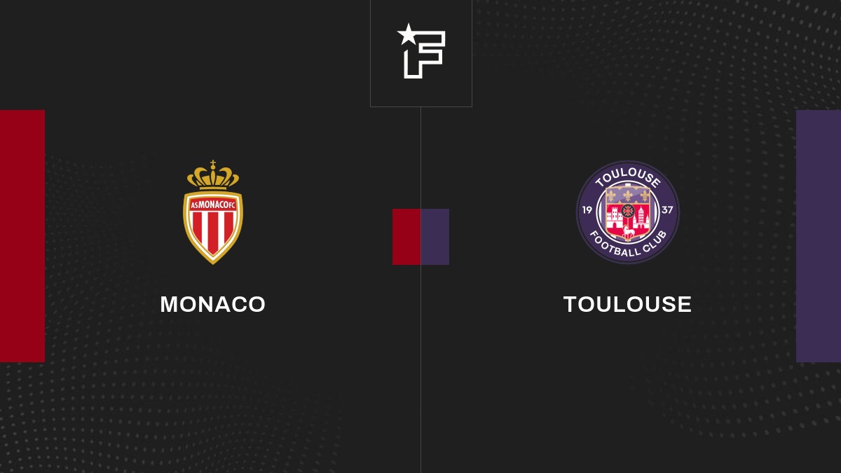 Live Monaco – Toulouse  la 38e journée de Ligue 1 Uber Eats 2022/2023 03/06