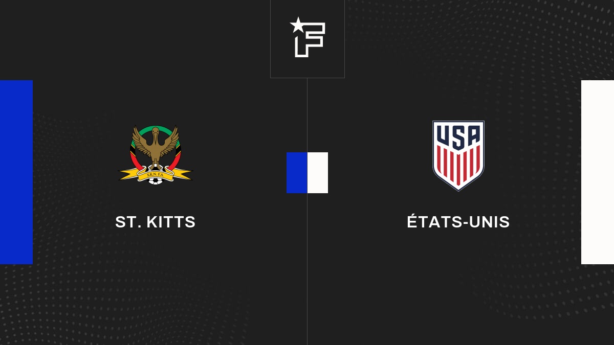 Live St. Kitts – États-Unis  la 2e journée de Coupe d’or de la CONCACAF 2023 USA 29/06
