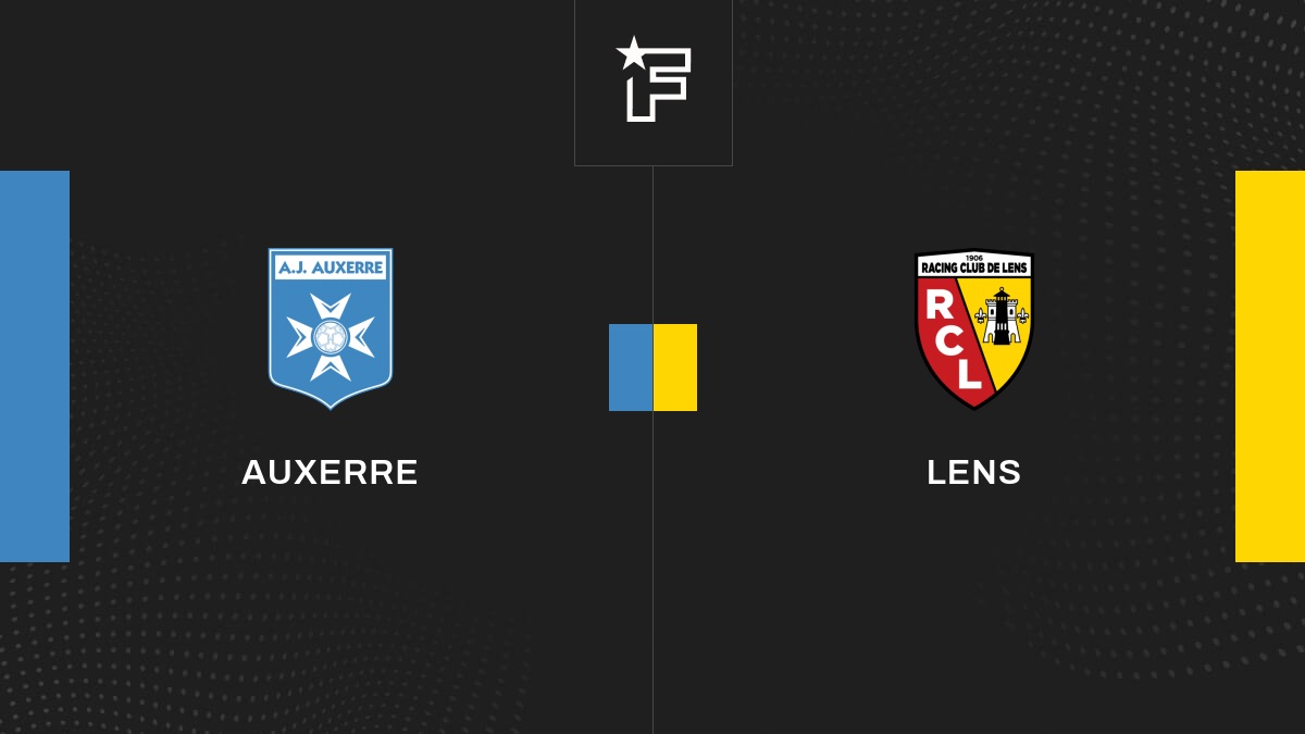 Live Auxerre – Lens  la 38e journée de Ligue 1 Uber Eats 2022/2023 03/06