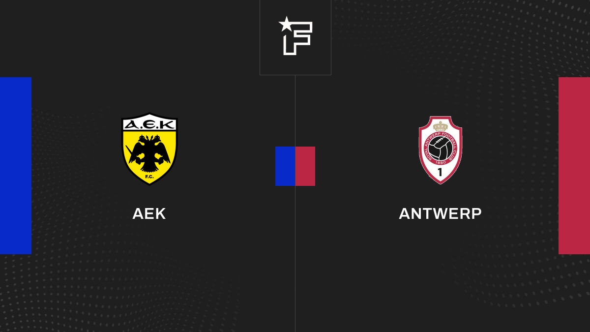 Live AEK – Antwerp  Barrages de Ligue des Champions UEFA 2023/2024 30/08