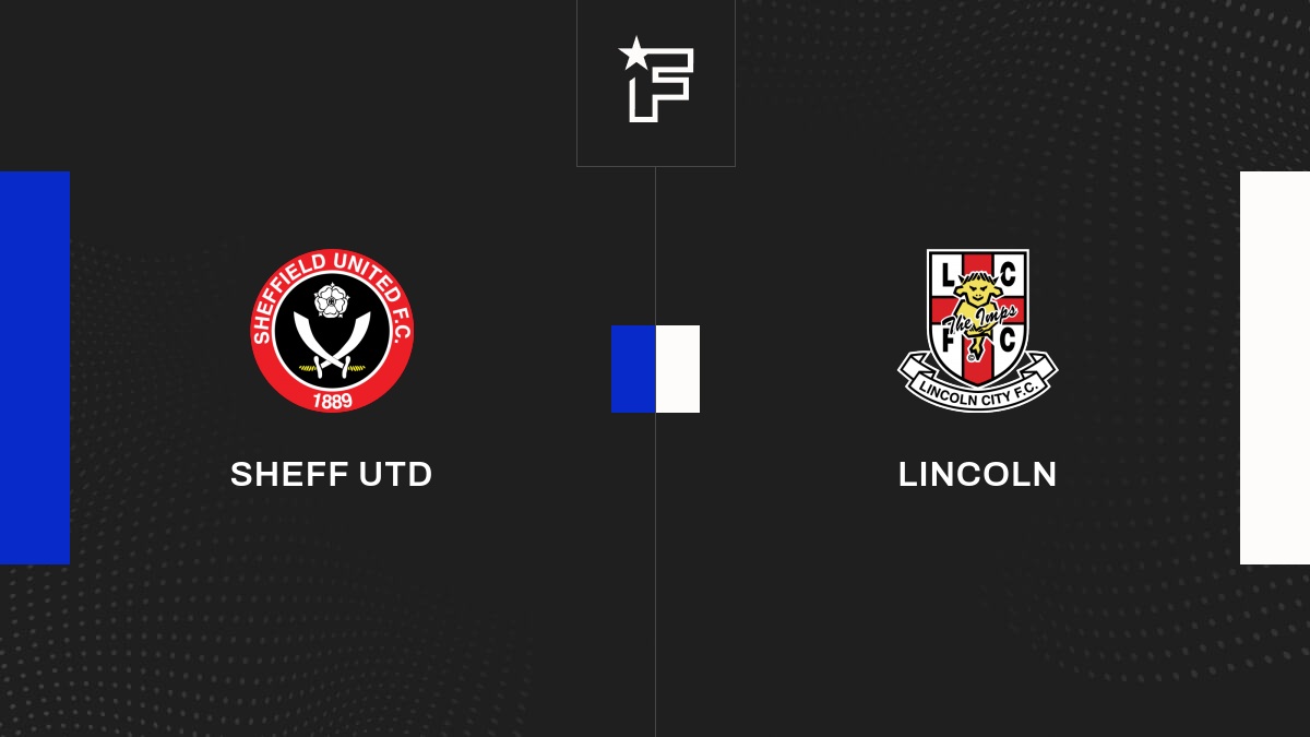 Live Sheff Utd – Lincoln  2ème tour de League Cup 2023/2024 30/08