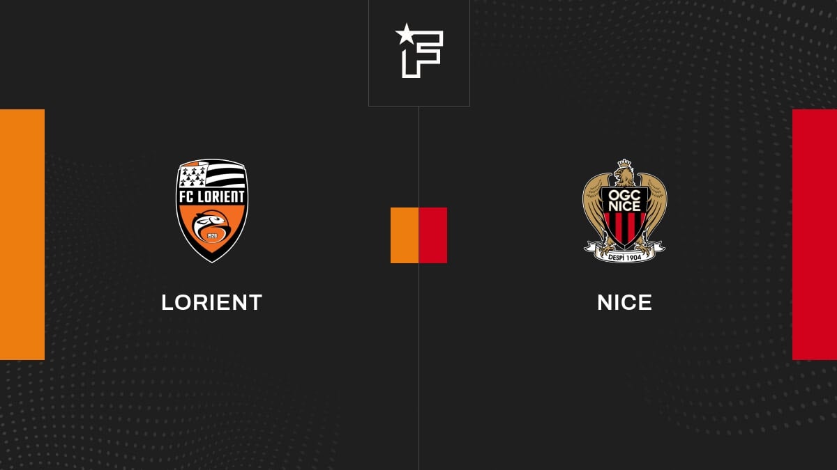 Résultat Lorient – Nice (1-1) la 2e journée de Ligue 1 Uber Eats 2023/2024 20/08