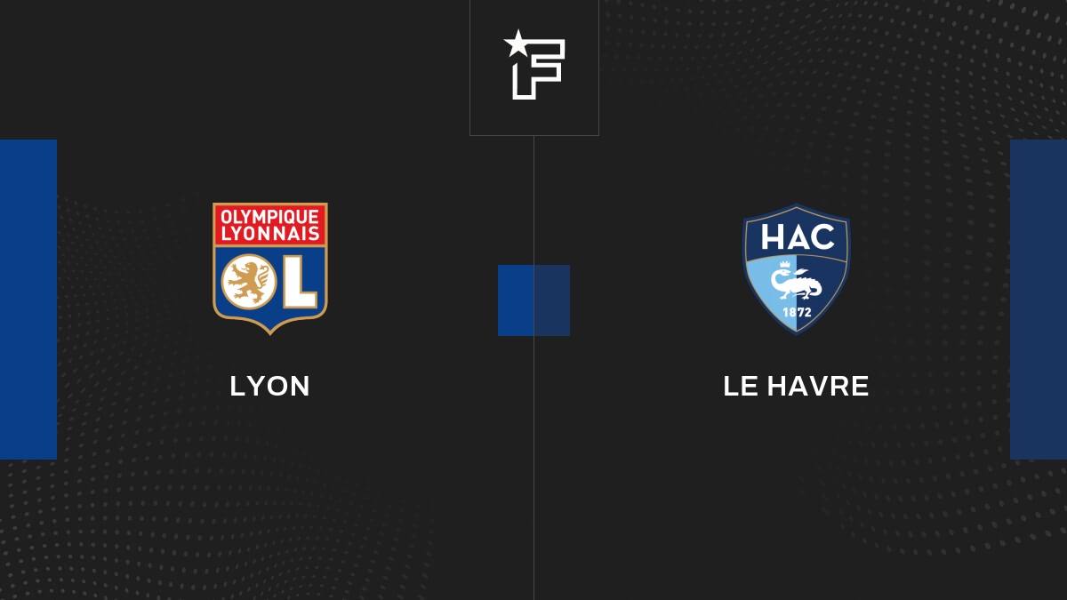 Live Lyon – Le Havre  la 5e journée de Ligue 1 Uber Eats 2023/2024 17/09