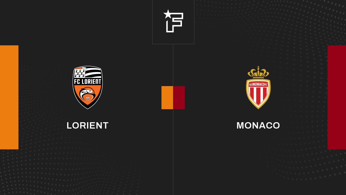 Live Lorient – Monaco  la 5e journée de Ligue 1 Uber Eats 2023/2024 17/09