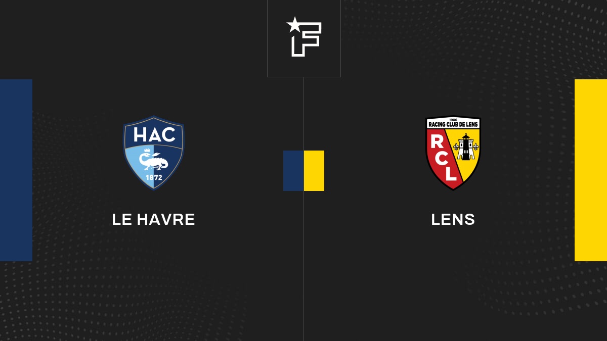 Live Le Havre – Lens  la 9e journée de Ligue 1 Uber Eats 2023/2024 20/10