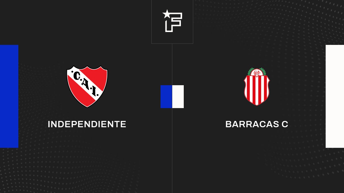 Live Independiente – Barracas C  la 9e journée de Primera División (Argentine) 2023 19/10