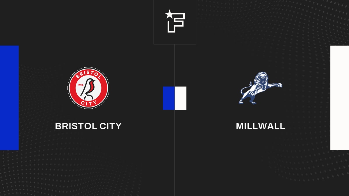 Live Bristol City – Millwall  la 26e journée de League Championship 2023/2024 01/01