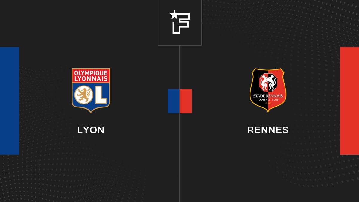 Live Lyon – Rennes  la 19e journée de Ligue 1 Uber Eats 2023/2024 26/01