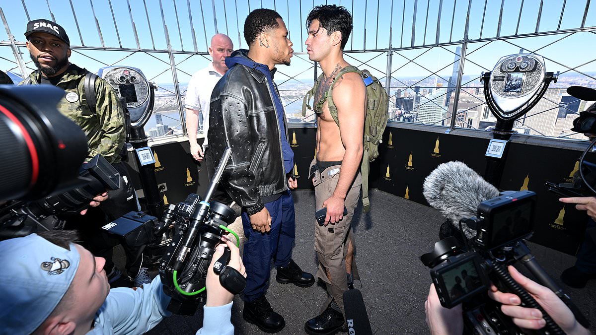 Ryan Garcia agrees to pay WBC light welterweight champion Devin Haney $500K per POUND he is over the weight limit during Friday’s weigh-in as concerns over their clash continue