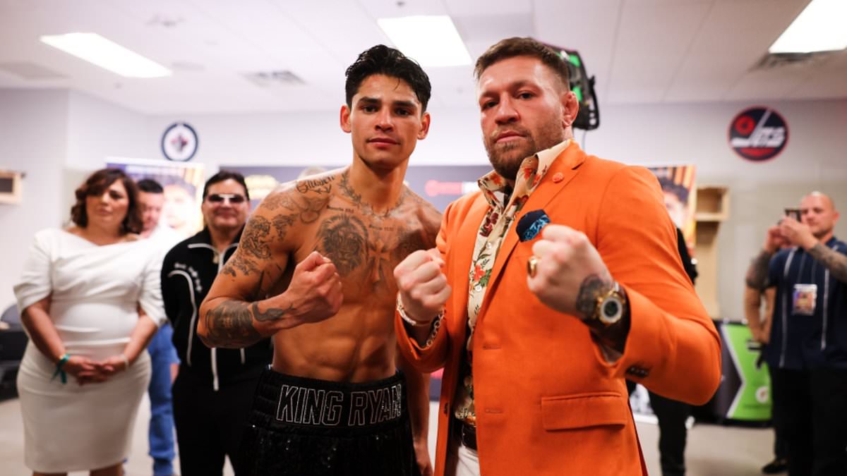 Conor McGregor sends message to Ryan Garcia’s detractors – as he lumps praise on boxing star after his shock victory vs Devin Haney – following months of disturbing behaviour