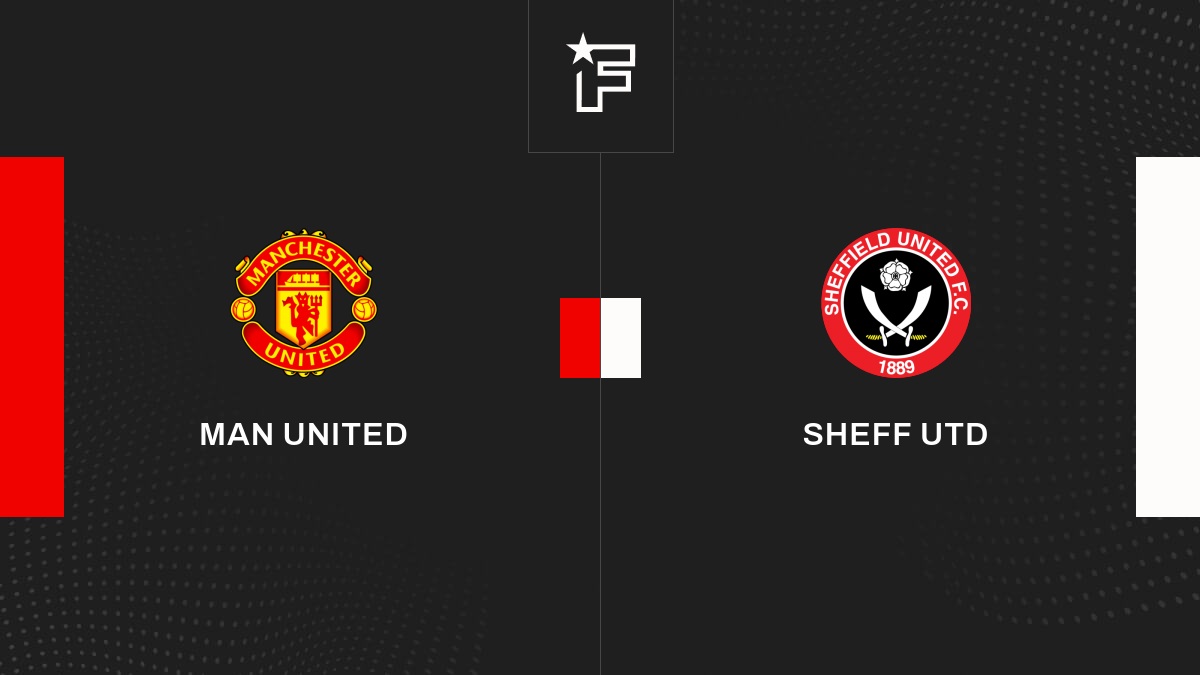 Live Man United – Sheff Utd  la 29e journée de Premier League 2023/2024 24/04