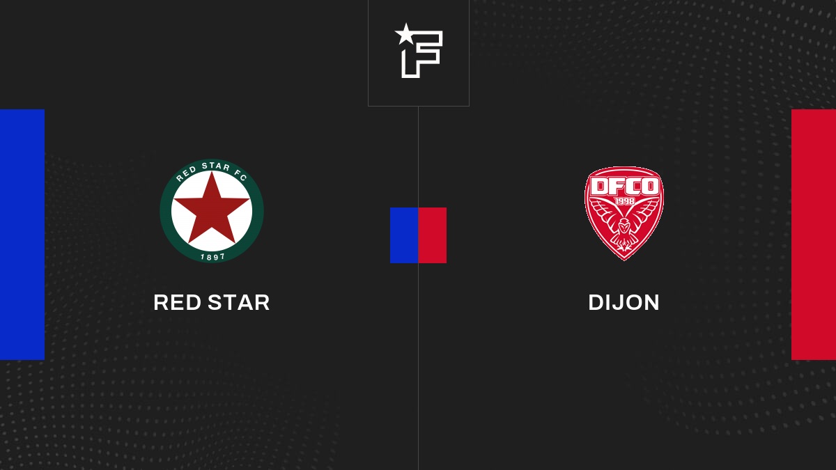 Live Red Star – Dijon  la 30e journée de National 2023/2024 19/04