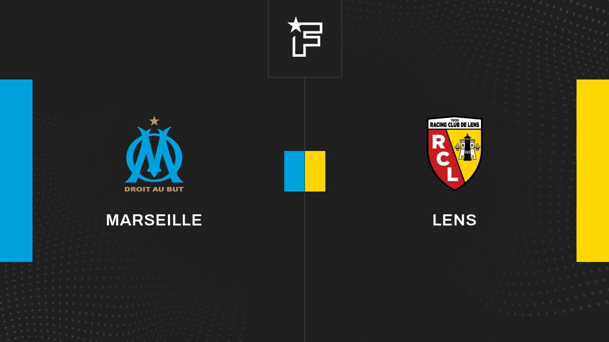 Live Marseille – Lens  la 31e journée de Ligue 1 Uber Eats 2023/2024 28/04
