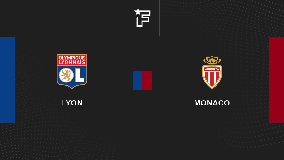 Live Lyon – Monaco  la 31e journée de Ligue 1 Uber Eats 2023/2024 28/04