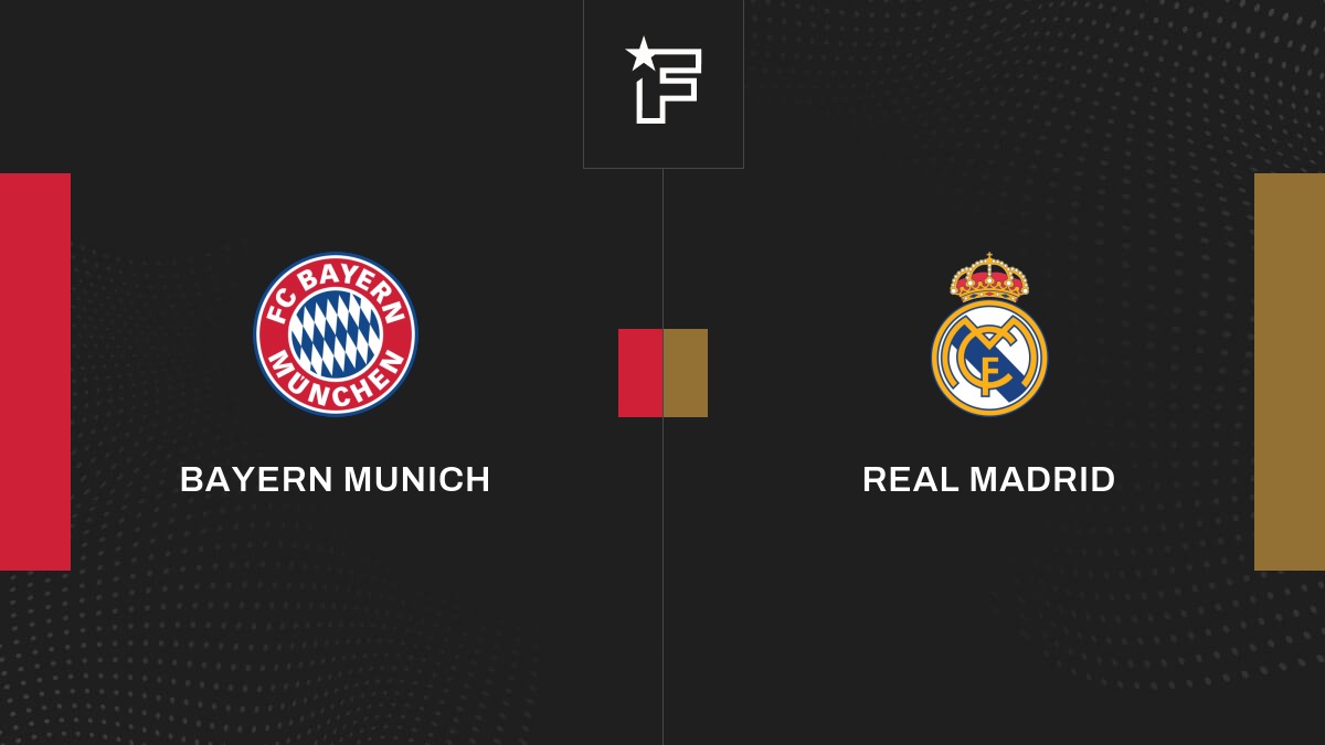 Live Bayern Munich – Real Madrid  Demi-finales de Ligue des Champions UEFA 2023/2024 30/04